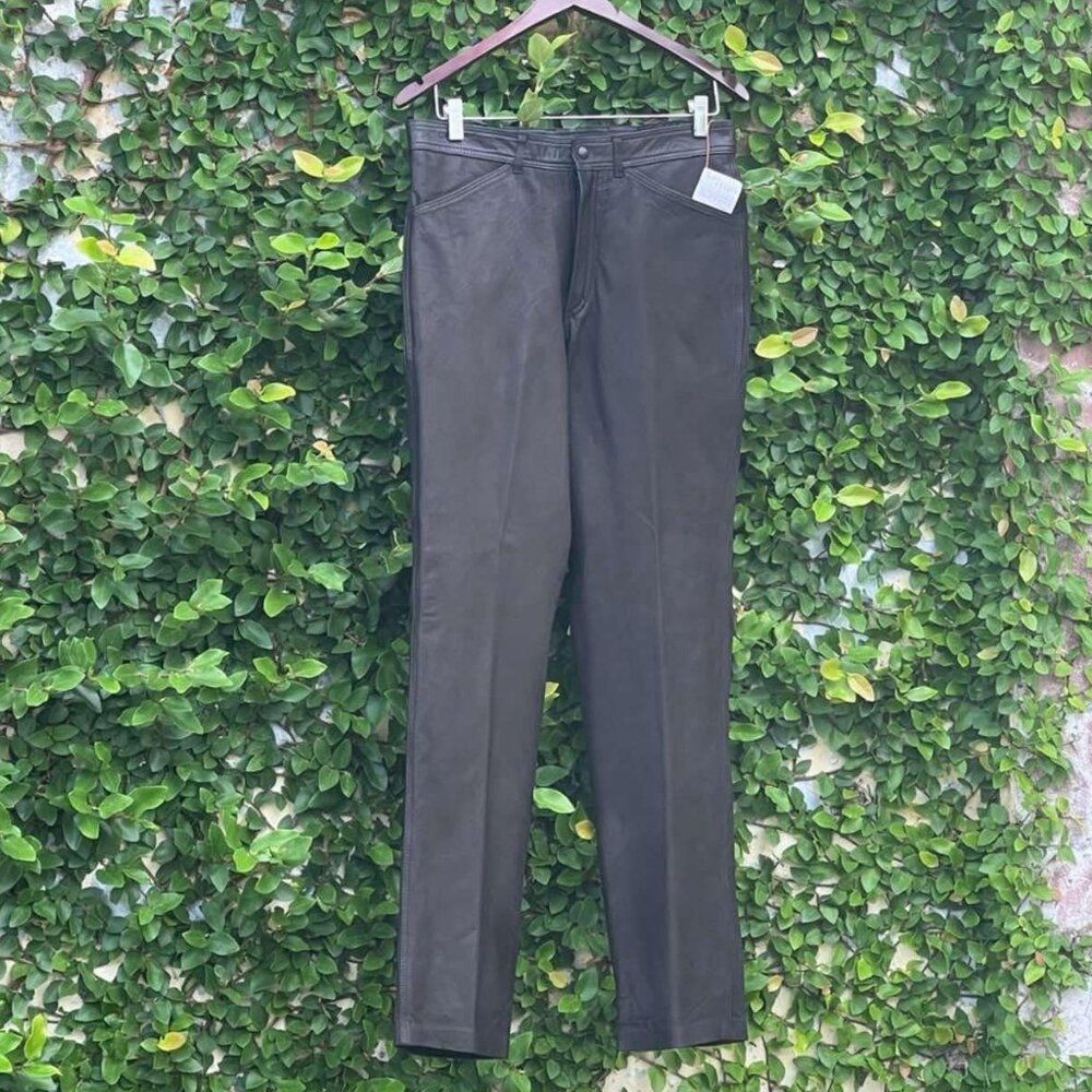 Handcrafted Real Leather Pants by Leo E Hijos *BRAND NEW WITH TAG*